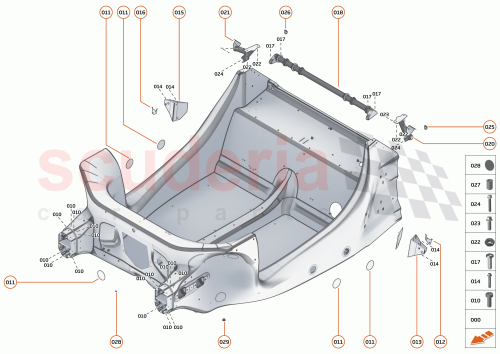 Part Diagram for McLaren 16AE748CP