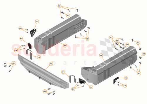 Part Diagram for McLaren 12A2169CP