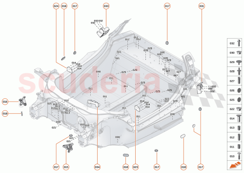 Part Diagram for McLaren 00RM028