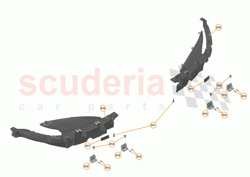 Part Diagram for McLaren 13A6495CP