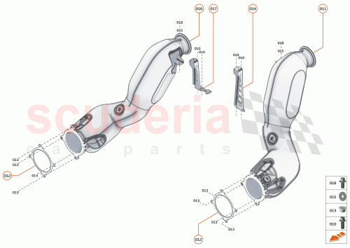 Part Diagram for McLaren 14HA042CP