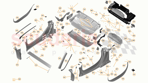 Part Diagram for McLaren 11A5390SP