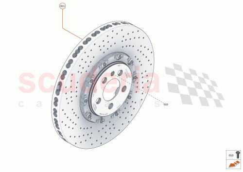 Part Diagram for McLaren 15CA088CP