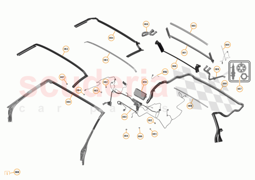 Part Diagram for McLaren 11A4010SP