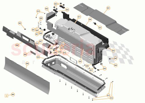 Part Diagram for McLaren 13FA041SP