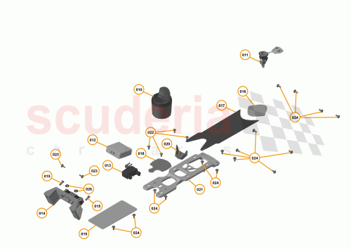 Part Diagram for McLaren 14NB332CP
