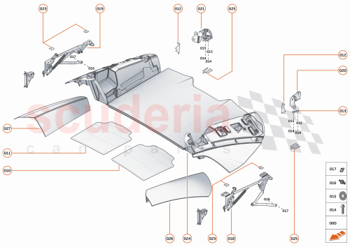 Part Diagram for McLaren 11A6577SP