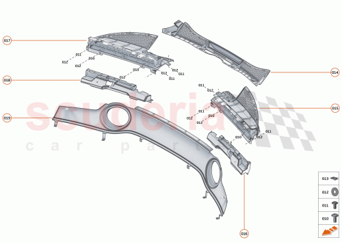 Part Diagram for McLaren 11A4854CP