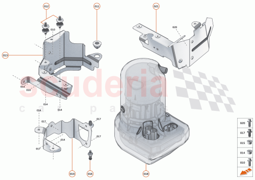 Part Diagram for McLaren 15DA003CP