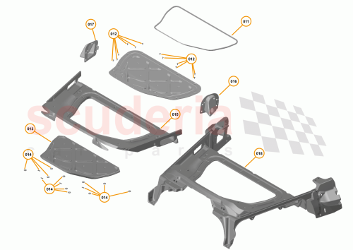 Part Diagram for McLaren 14A0781CP