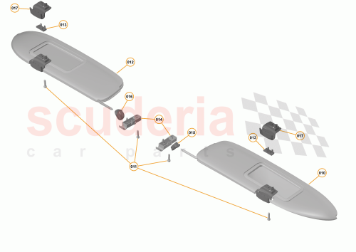 Part Diagram for McLaren 13N2284CP