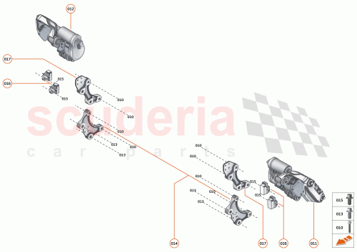 Part Diagram for McLaren 14C0161CP