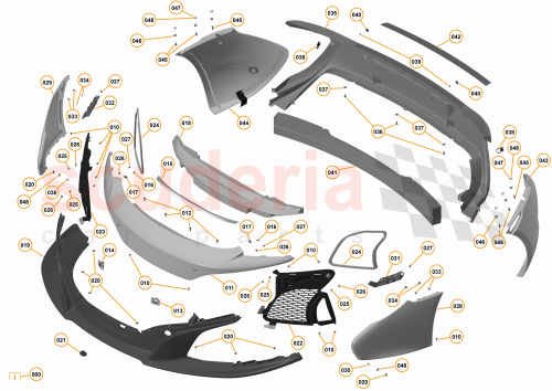 Part Diagram for McLaren 11A6845CP