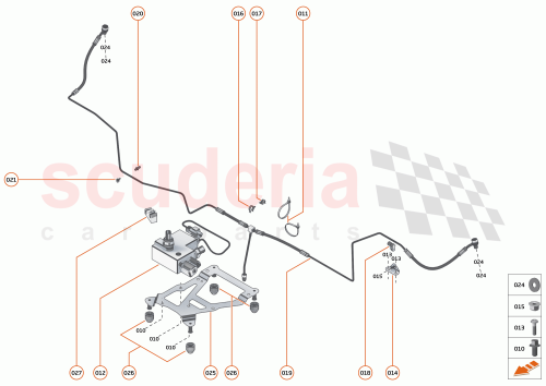 Part Diagram for McLaren 13BA356RP