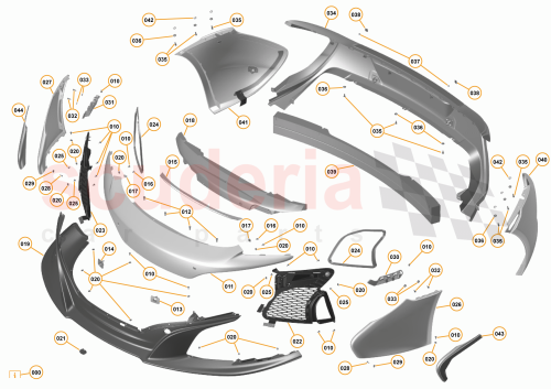 Part Diagram for McLaren 11A8956CP