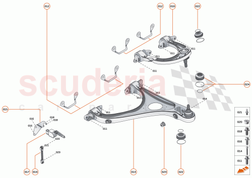Part Diagram for McLaren 14BA162RP