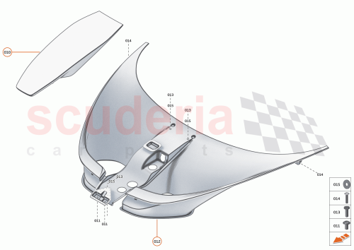 Part Diagram for McLaren 15AC914CP