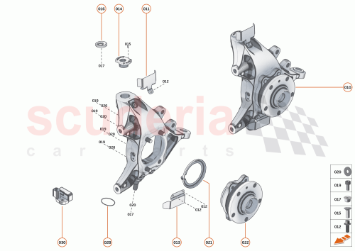 Part Diagram for McLaren 14BA187RP