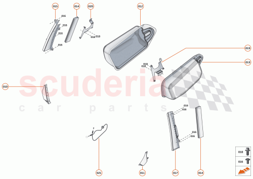 Part Diagram for McLaren 13A5911CP