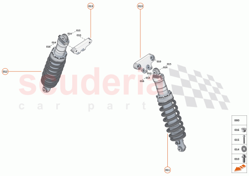 Part Diagram for McLaren 13RA038RP