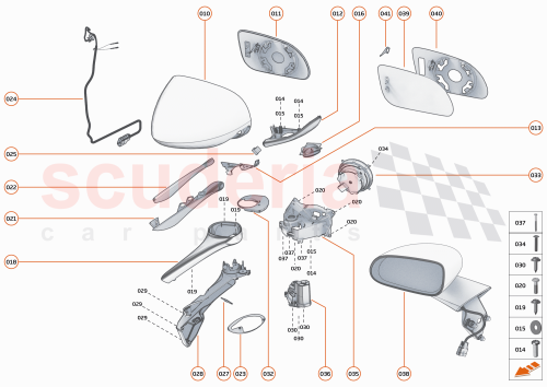 Part Diagram for McLaren 14AD361CP