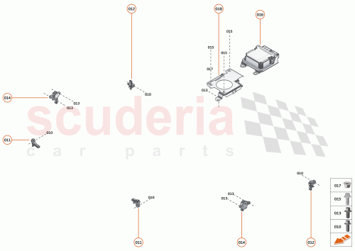 Part Diagram for McLaren 22MA018CP