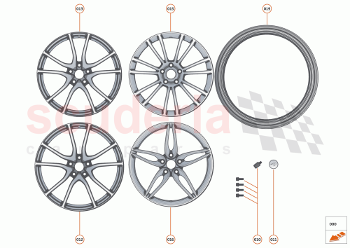 Part Diagram for McLaren 11BA041CP