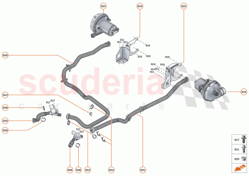 Part Diagram for McLaren 11F1785CP