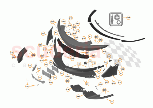 Part Diagram for McLaren 00RA249