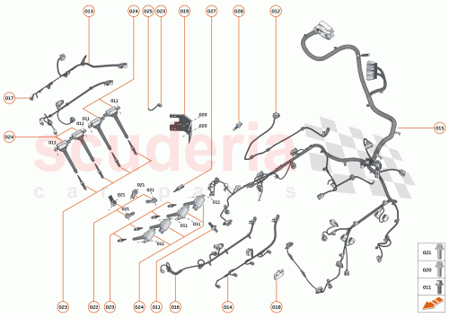 Part Diagram for McLaren 11F1964RP