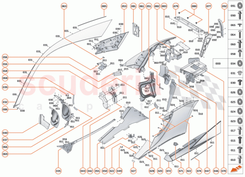 Part Diagram for McLaren 13AA892CP