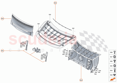 Part Diagram for McLaren 26AB393SP