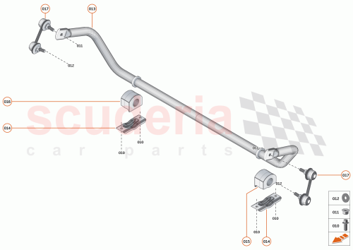 Part Diagram for McLaren 13BA179RP