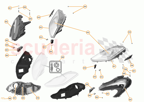 Part Diagram for McLaren 11A6182CP