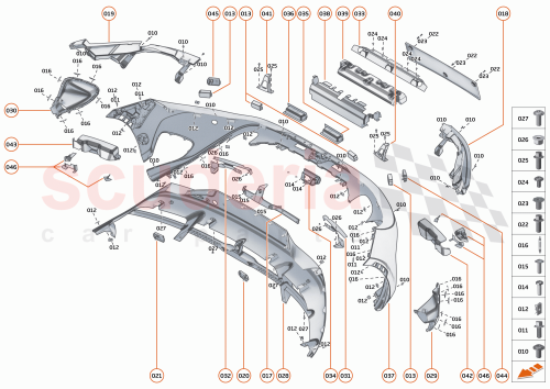 Part Diagram for McLaren 28AA010CP