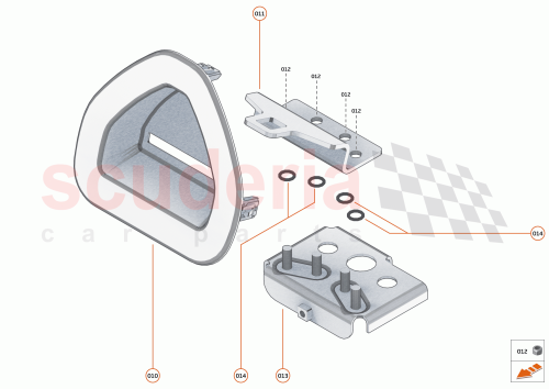 Part Diagram for McLaren 13NA485RP