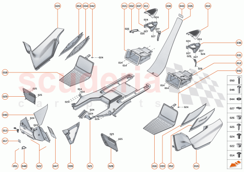 Part Diagram for McLaren 23NB401CP