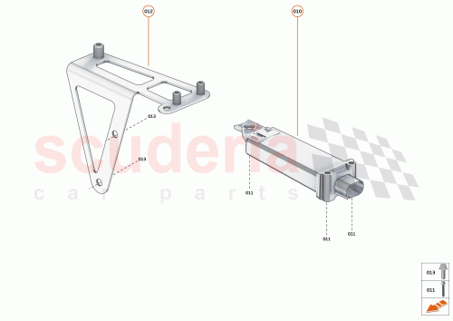 Part Diagram for McLaren 14MA157RP