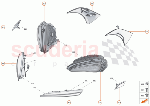 Part Diagram for McLaren 14AC757CP