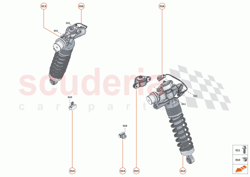 Part Diagram for McLaren 13BA444RP