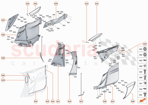 Part Diagram for McLaren 13AA555RP