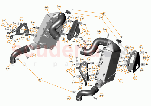 Part Diagram for McLaren 11F0289CP