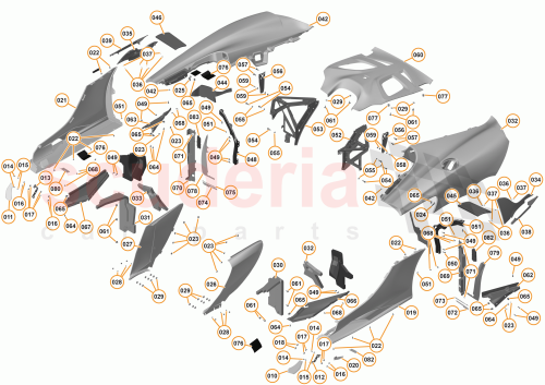 Part Diagram for McLaren 11A9890RP