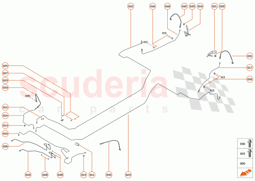 Part Diagram for McLaren 16CA217CP