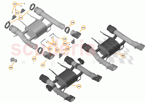 Part Diagram for McLaren 14H0071CP