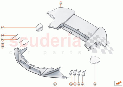 Part Diagram for McLaren 16AF610CP