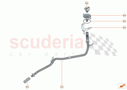 Part Diagram for McLaren 14FA014SP