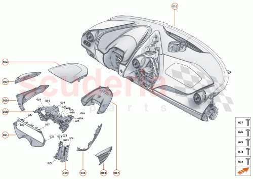 Part Diagram for McLaren 28NA635CP