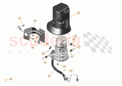Part Diagram for McLaren 11D0129CP