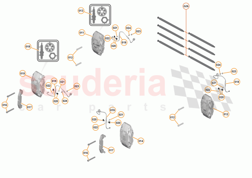 Part Diagram for McLaren 11C0015CP